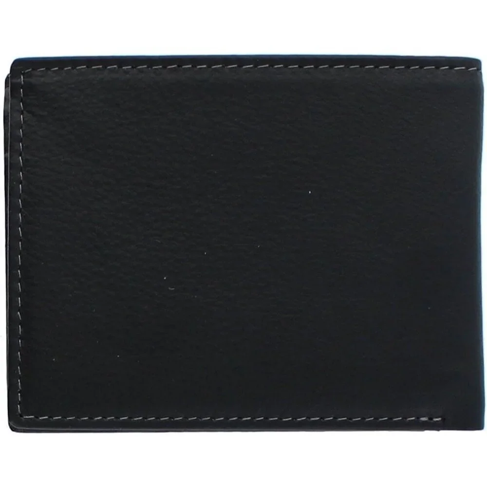 Men's Beautiful Fashionable Genuine Leather Bifold Black Wallet Designed